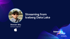 Steven Wu Streaming from Iceberg Data Lake