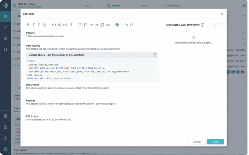 sql queries in a text field